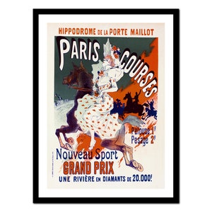 Stampa d'arte francese - Pubblicità in stile Art Nouveau - Poster vintage - Vecchia immagine antica - Decorazione da parete retrò - A5 A4 A3 A2 A1 A0 (P-fr 002)