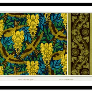 Impresión Art Nouveau - Pintura campestre francesa - Cartel vintage - Imagen antigua antigua - Decoración de arte de pared retro - A5 A4 A3 A2 A1 A0 (A-no 015)