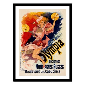 Stampa d'arte francese - Pubblicità in stile Art Nouveau - Poster vintage - Vecchia immagine antica - Decorazione artistica da parete retrò - A5 A4 A3 A2 A1 A0 (P-fr 003)
