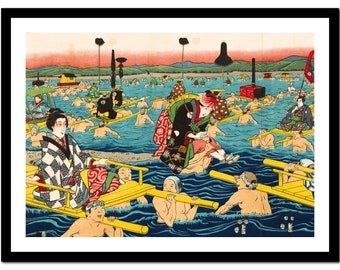絵画 ocean Ocean Waves: 1900-1920. Konen Uehera (1878-1940) Japanese