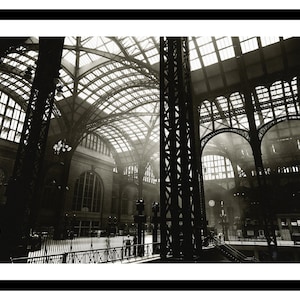 Arquitectura de Nueva York - Impresión de arte - Fotografía en blanco y negro - Póster vintage - Imagen antigua - Decoración de arte de pared retro - S - XXL (A-PH 003)