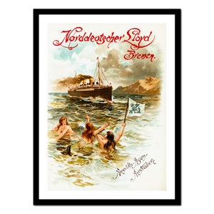 Stampa artistica per il bagno - Insegne pubblicitarie divertenti - Poster vintage - Vecchia immagine antica - Decorazione artistica da parete retrò - A5 A4 A3 A2 A1 A0 (A-ba 033)