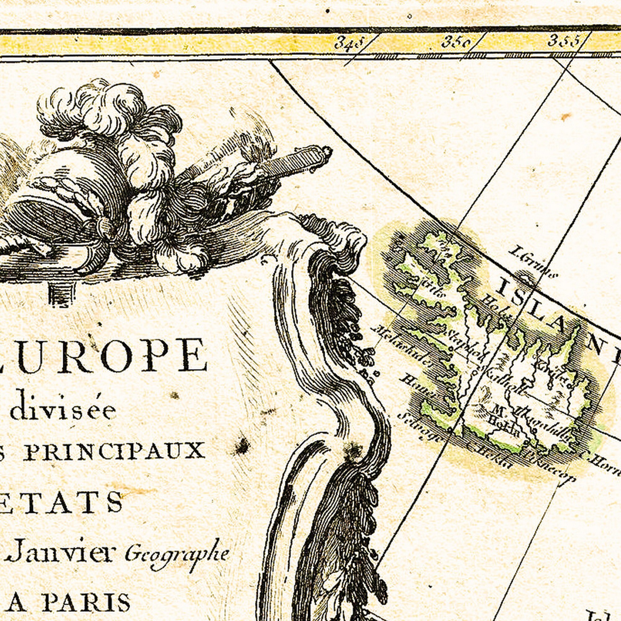 Old Map of Europe 1762 Art Print Vintage Poster Antique - Etsy