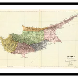 Alte Landkarte von Marokko Europa 1901 - Kunstdruck - Vintage Poster - Antik altes Bild - Retro Wand-Kunst Dekor - S - XXL MCY002