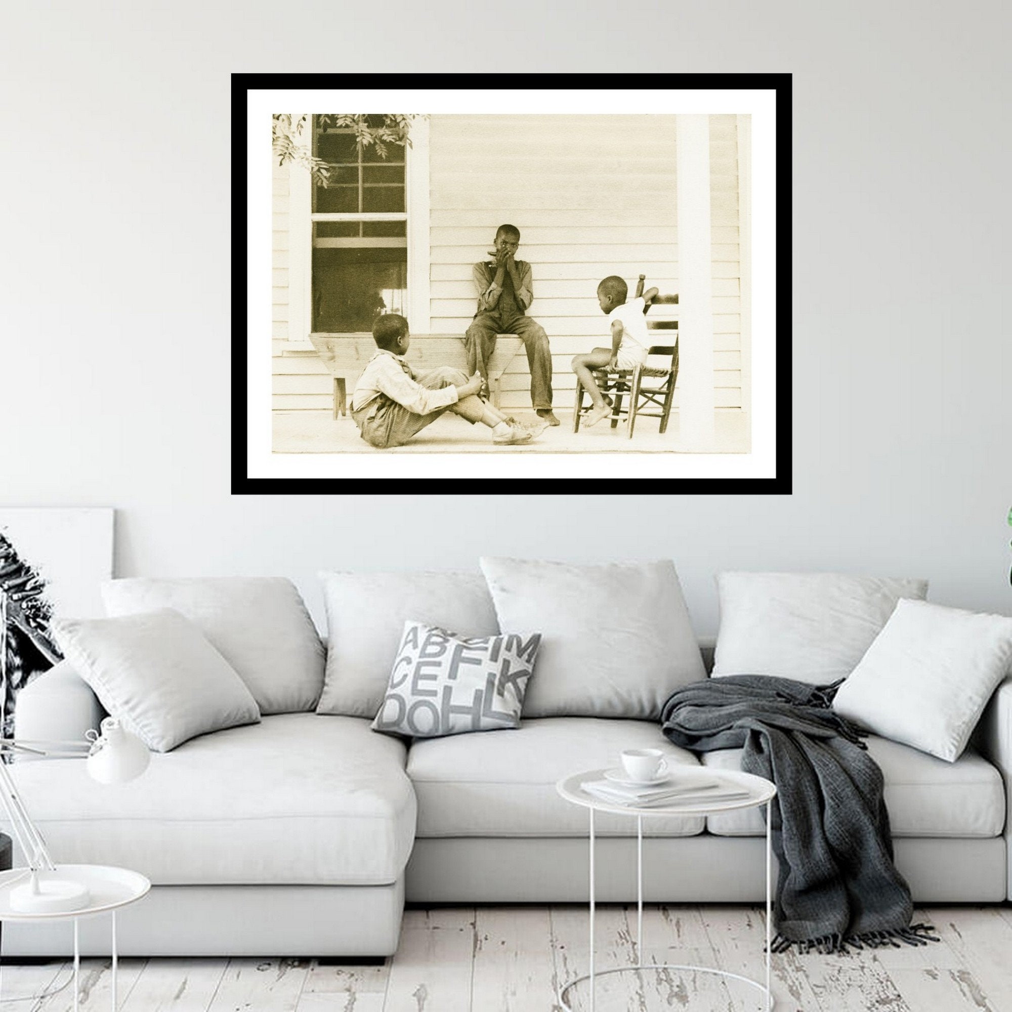 Boys Chilling Art Print Black And White Photography Vintage boys-chilling-art-print-black-and-white-photography-vintage