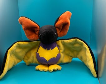 Medium Hacker Bat Plushie Barbara