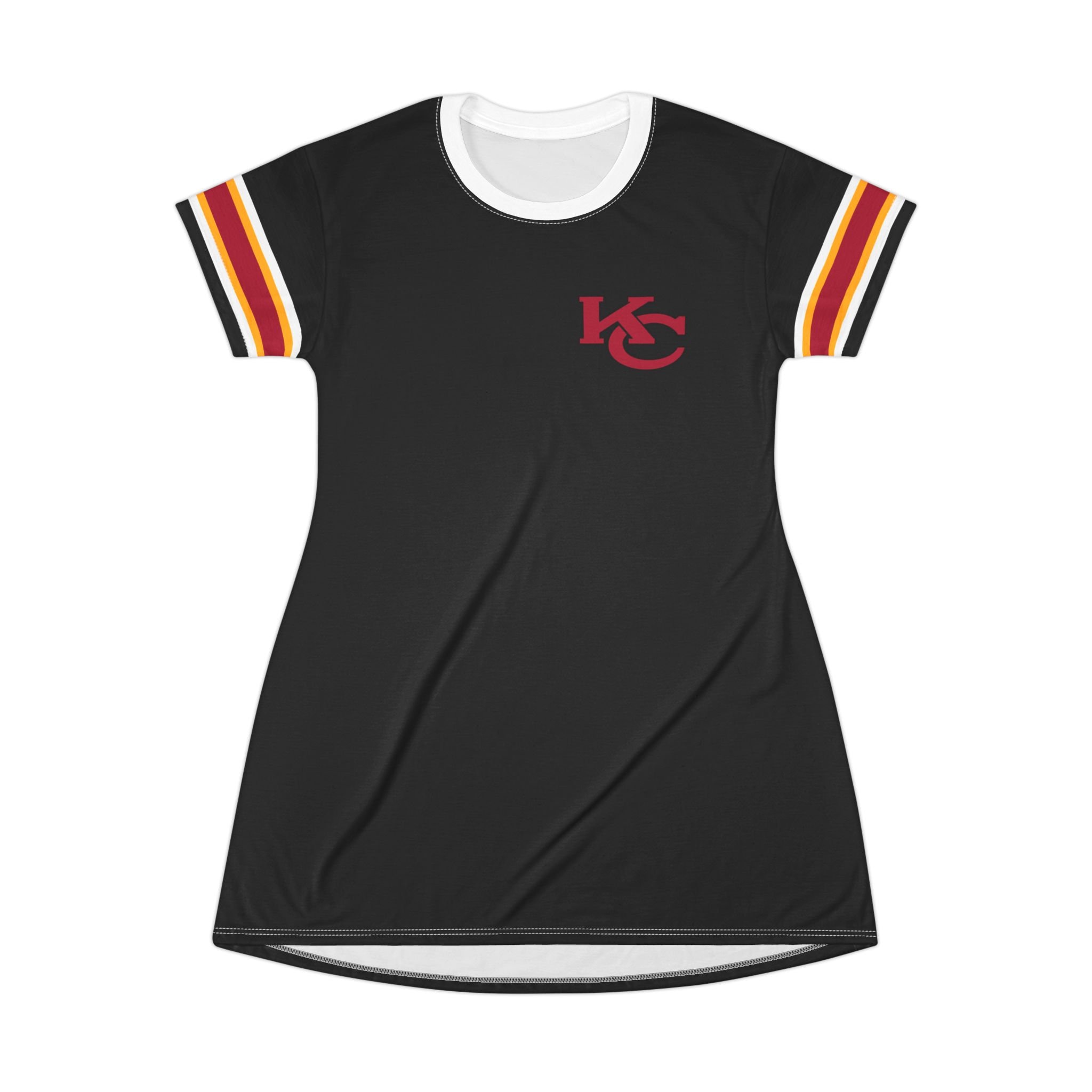 kansas city jersey dress Outerstuff Girls Toddler Red Kansas City Chiefs Stadium Lights Fashion Jersey Dress - Red