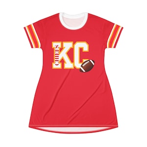 Chiefs Jersey Dress - Etsy