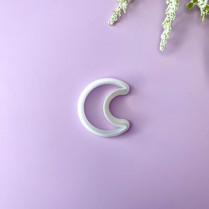 Crescent Moon - Polymer Clay Cutter