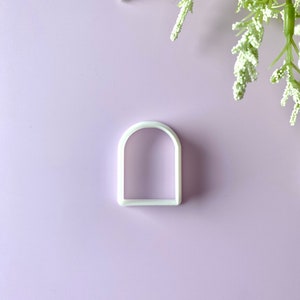 Window Arch Polymer Clay Cutter