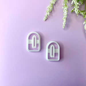 Window Arch Asymmetrical - Polymer Clay Cutter