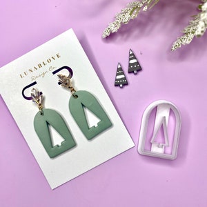 Window Tree Arch - Polymer Clay Cutter