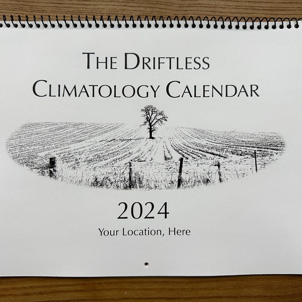 The Driftless Climatology Calendar
