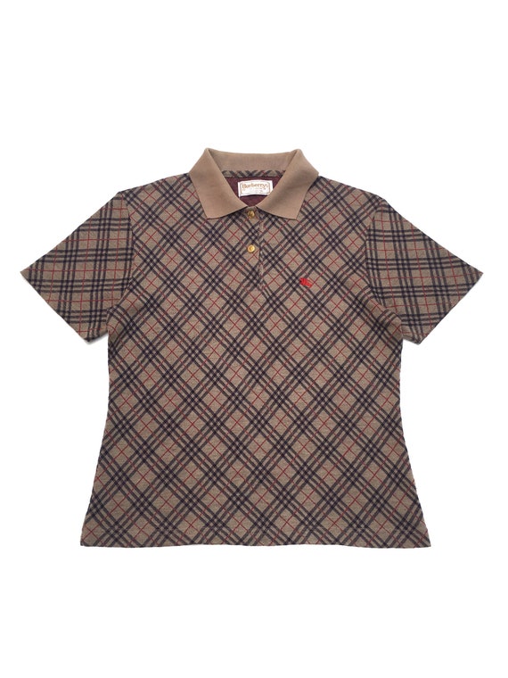 Vintage Burberrys Nova Check Polo Shirt