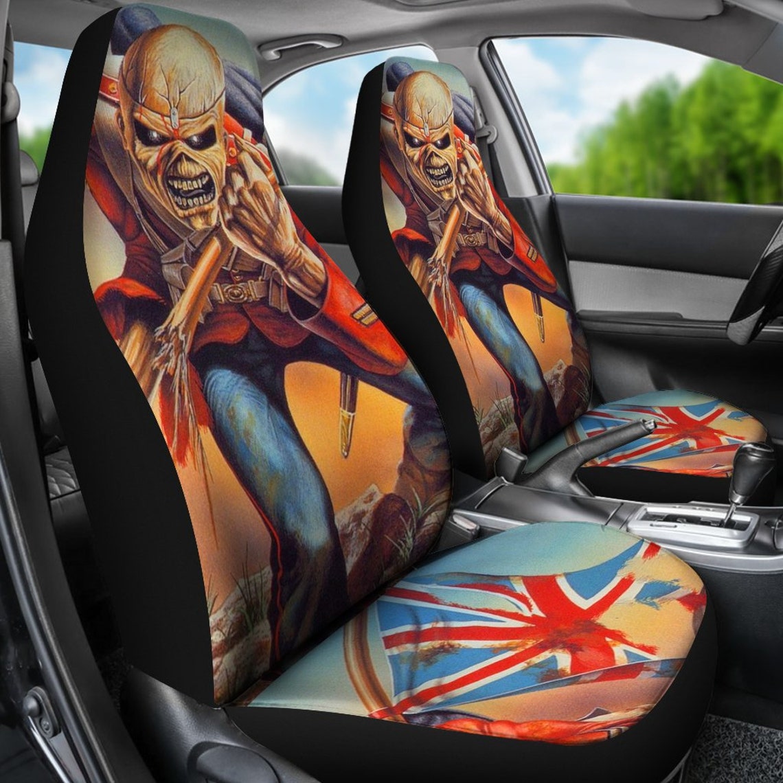 Iron Maiden Car Seat Covers Band Fan Gift Car Seat Cover for Etsy