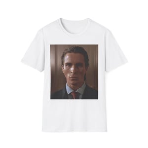 American Psycho Patrick Bateman Unisex T-Shirt, Movie Tee, Horror Film Shirt, Classic Cinema Top, Mens Womens Graphic Tee