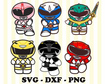 Download Power Rangers Svg Etsy