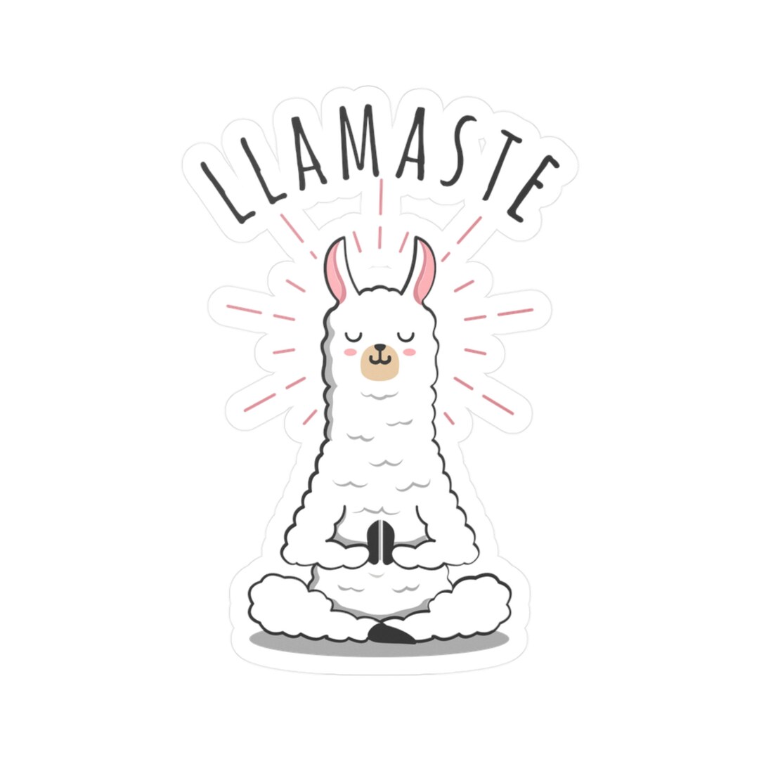 LLAMASTE ~ Kiss Cut Sticker, Custom Labels, Custom Stickers, Logo ...