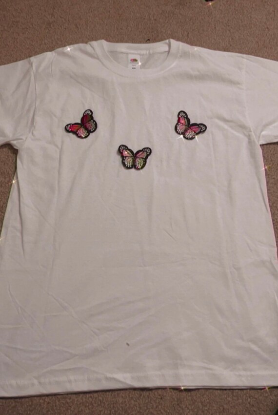 3 butterfly shirt