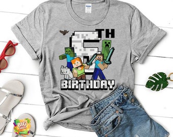 Download Minecraft Shirt Etsy