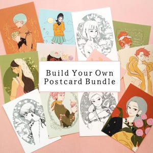 Lot de cartes postales, décoration d'art murale pour dortoir, impression de carte postale, cadeau mignon, papeterie pour correspondant, jolies impressions de cartes postales kawaii, cadeau pour un ami