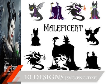 Maleficent Svg Etsy