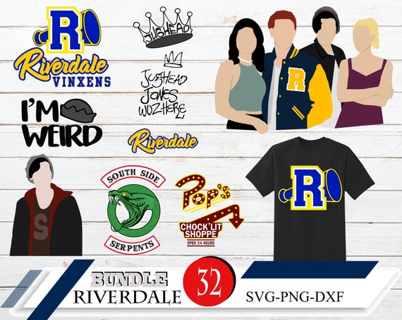 Riverdale bundle svg png dxf Riverdale svg png dxf | Etsy