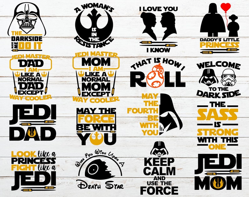 Free Free 238 Daddys Little Princess Star Wars Svg SVG PNG EPS DXF File