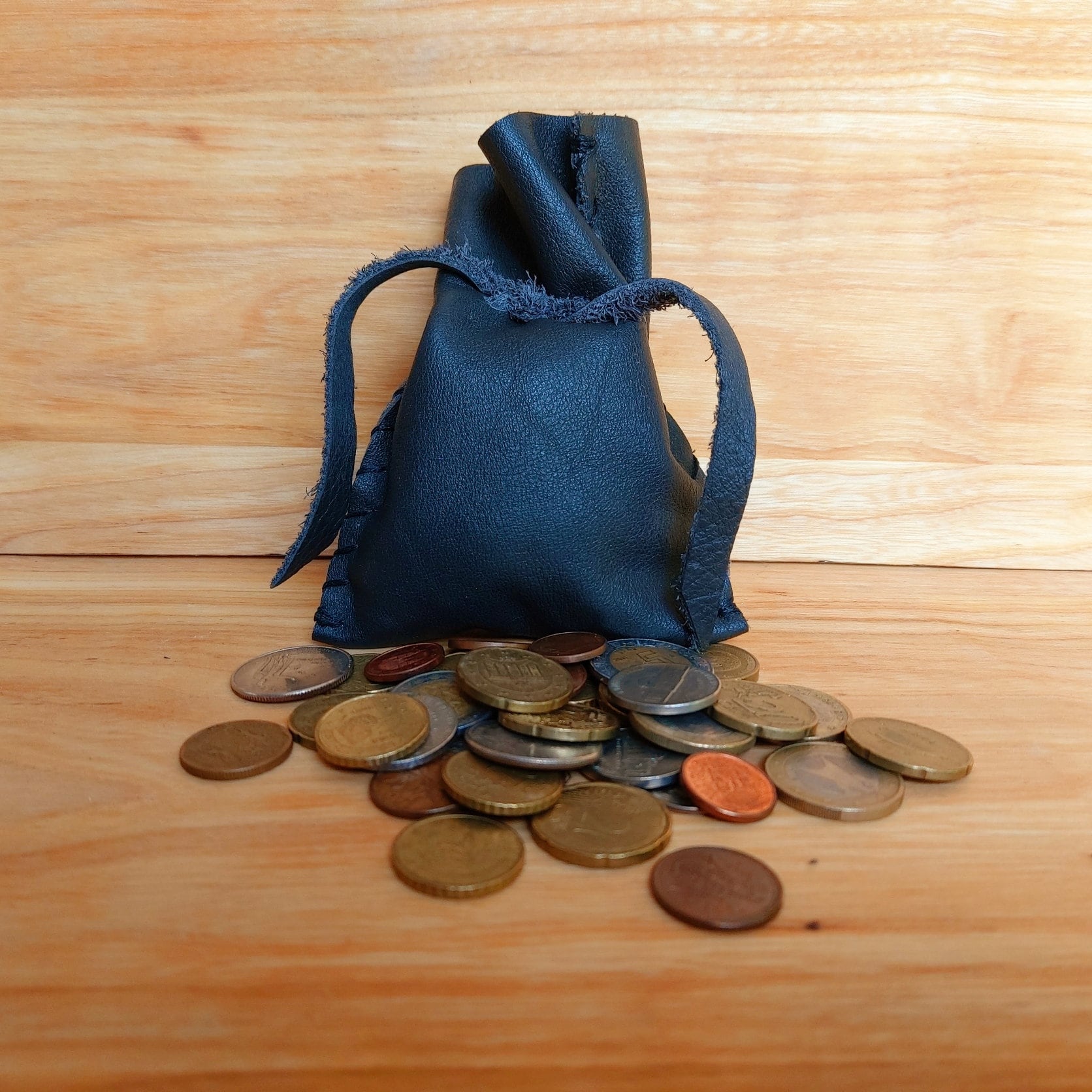 Coin Pouch Money Bag Medieval Re-Enactment (Large)