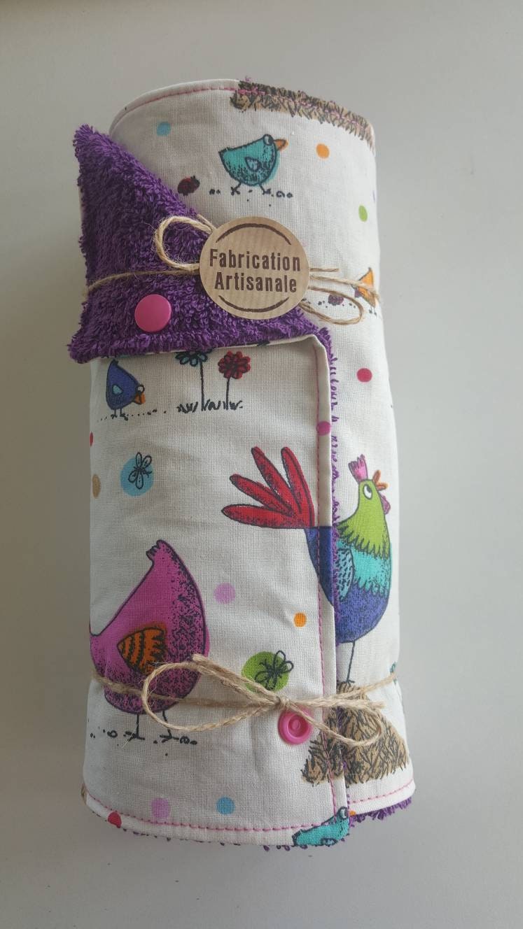 Rouleau Essuie-Tout Lavable