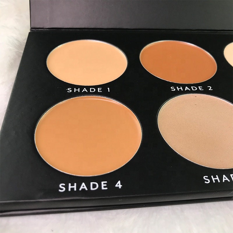 Face Powder Cosmetics 6 Colors Contour Foundation Makeup - Etsy