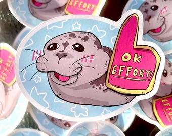 Seal of Approval: Silly Vinyl Sticker