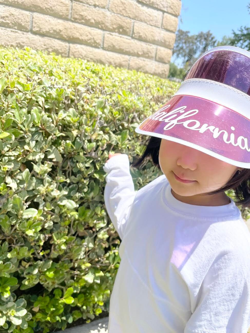 Cali sun visor for kids beach visors for kids summer visor Etsy