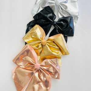 3 foot Giant Metallic Bow - Golden Openings