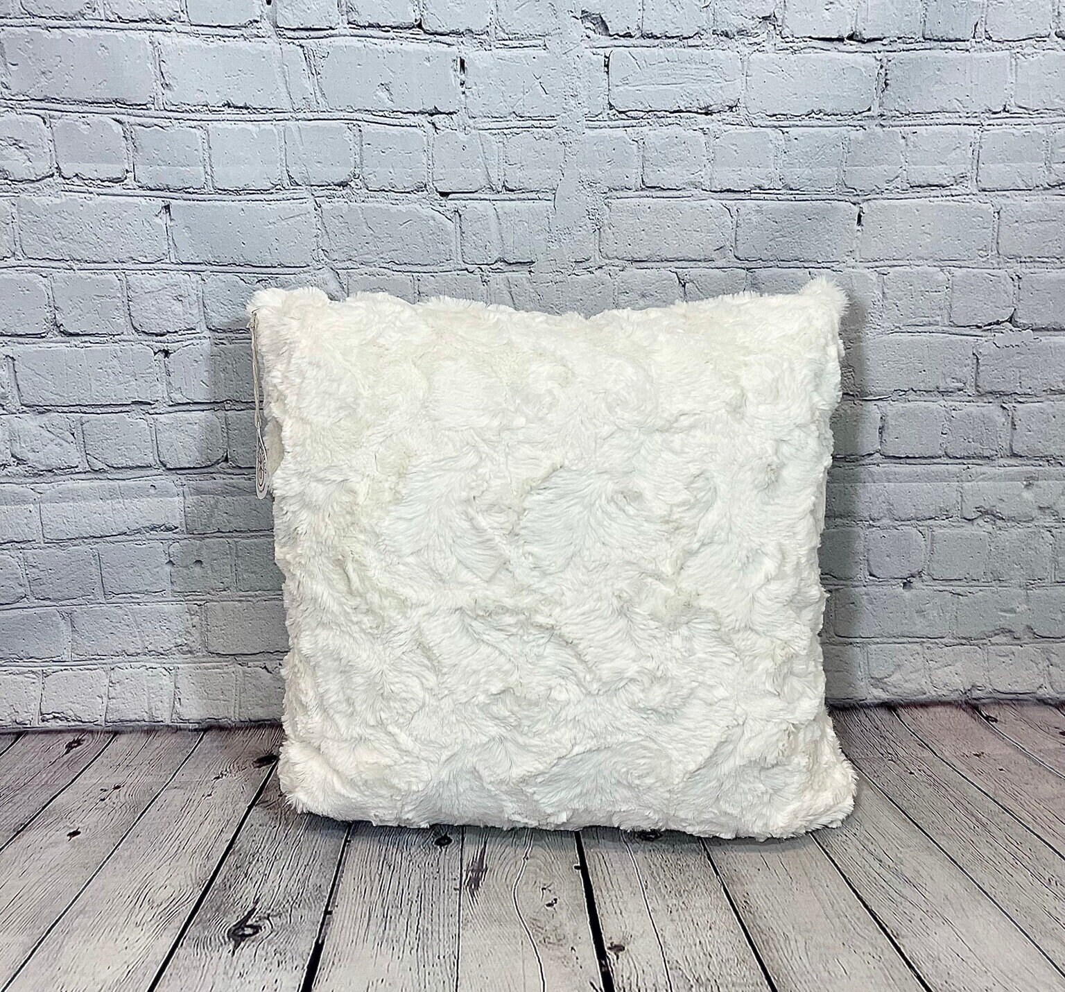 Pier one top faux fur pillow