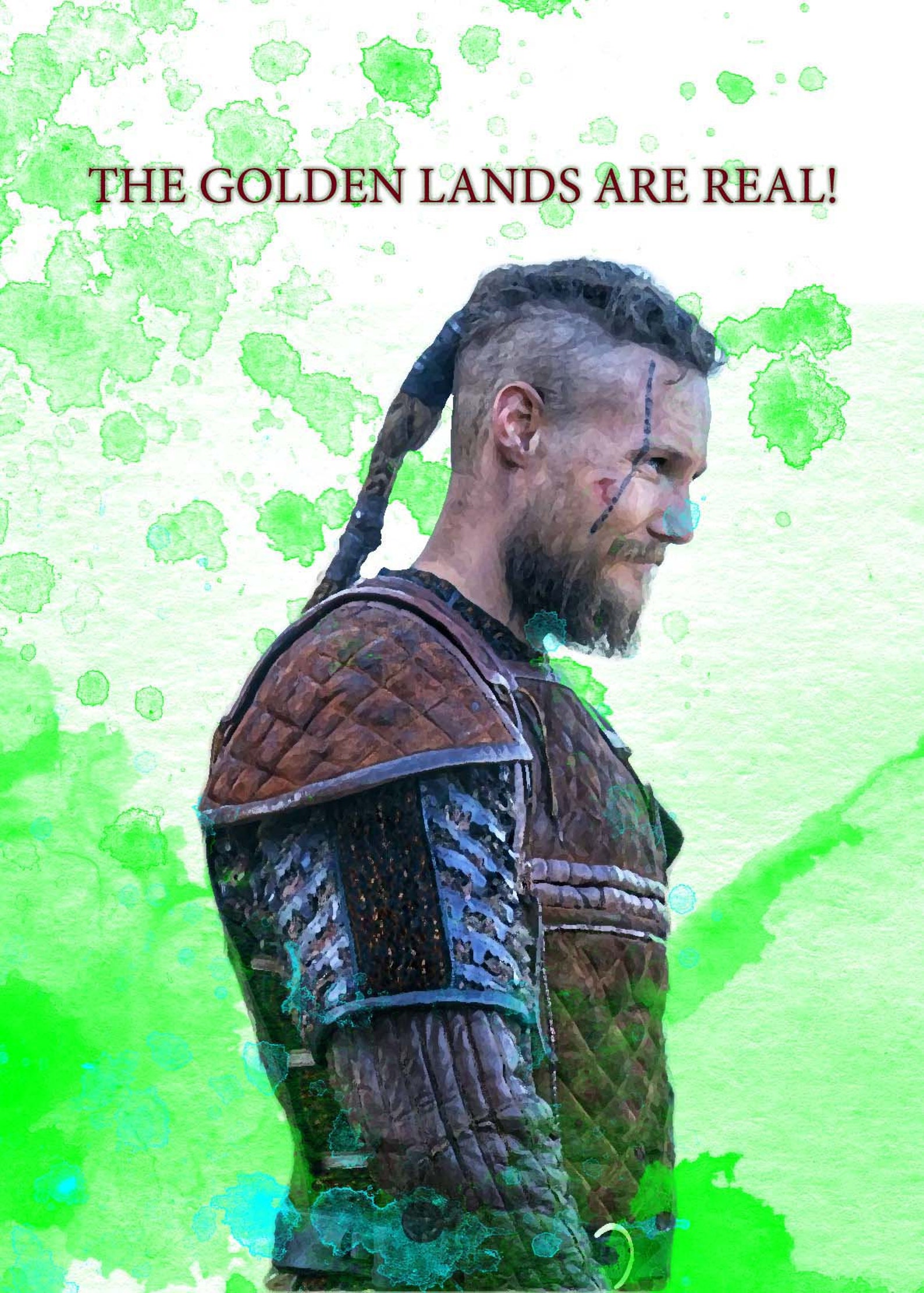 Ubba Viking Ragnar son Golden lands Etsy
