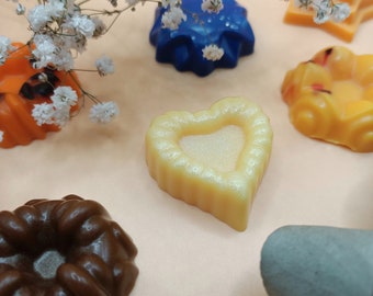 Fondant parfumé fait main - Cire de colza - Parfum de Grasse - Fondant individuel - À l’unité