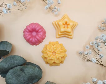 Fondant parfumé en cire végétale à l'unité - destockage parfums - 8g