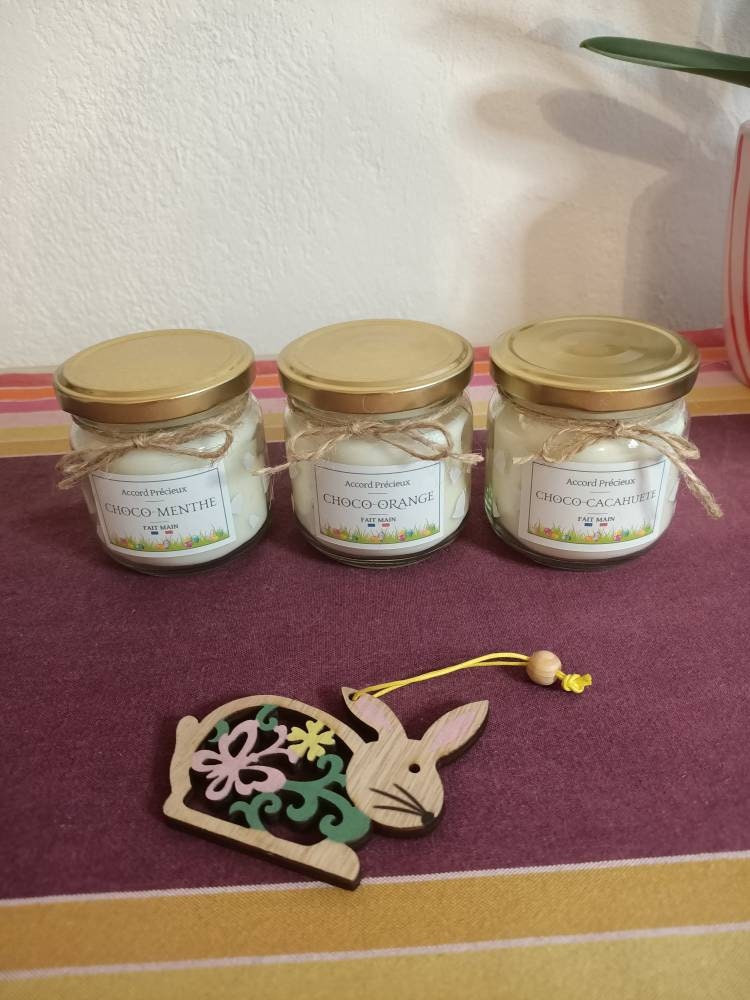 Bougie Parfumée en Cire Végétale Collection Pâques