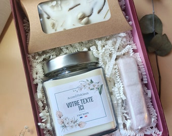 Coffret cadeau personnalisé anniversaire, fête des mères, mariage, Saint-Valentin...