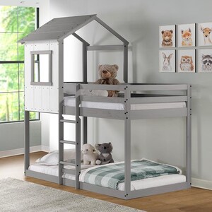 Ca King Bunk Bed With Queen Trundle Etsy