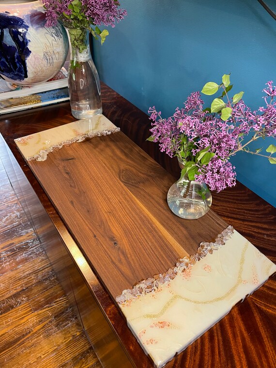 Geode Charcuterie Board - Walnut