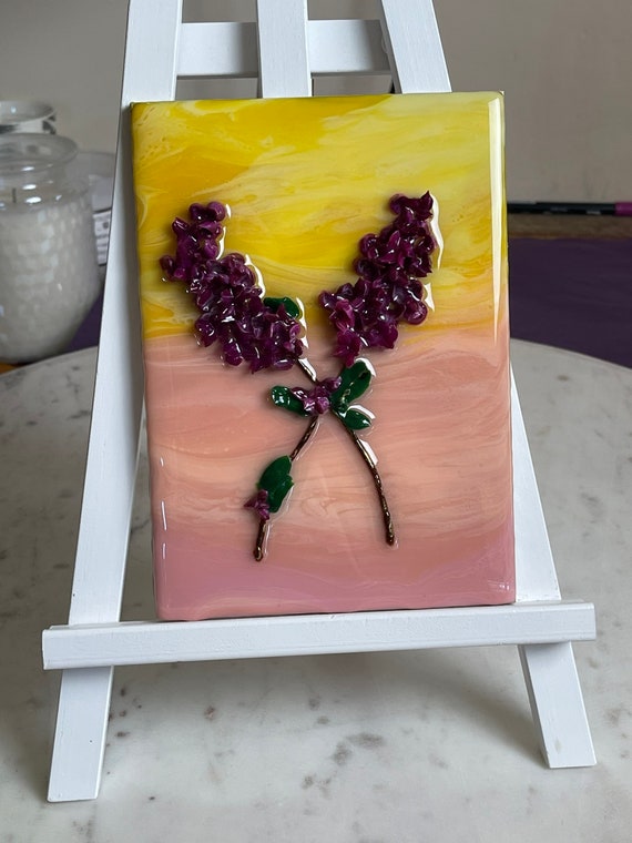 Spring sunset wall tile