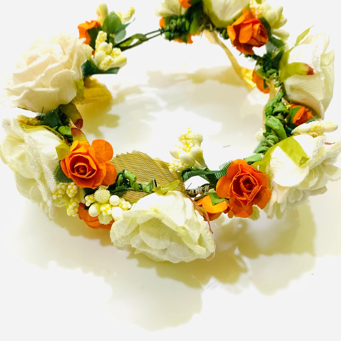 Handmade Rose Flower Gajra Hair Accessories Indian Flower Etsy