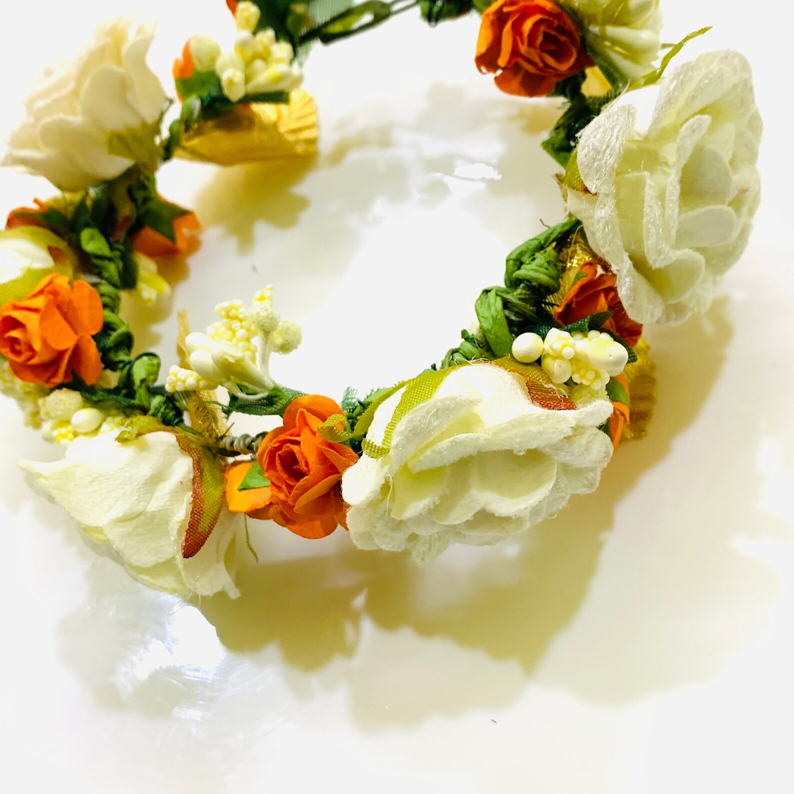 Handmade Rose Flower Gajra Hair Accessories Indian Flower Etsy