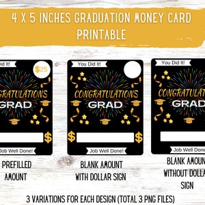 Graduation Money Card, Money Card Holder PNG Bundle, Money Card PNG Designs, Gift Card Holder, Print and Cut, Regali di laurea