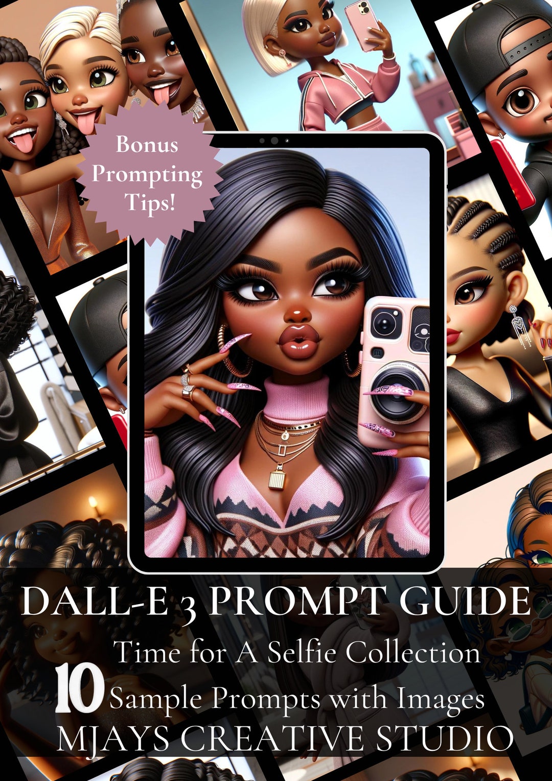 Dall-e3 & Chatgpt V4 Ai Art Prompt Guide | 10 Sample Prompt | Time for ...