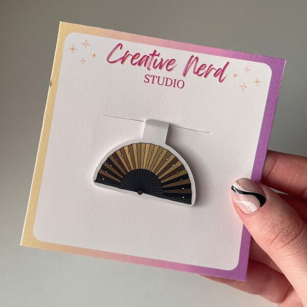 Warrior Inspired Fan Magnetic Bookmark