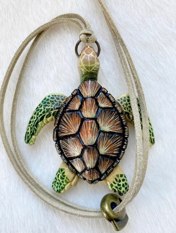 Sea Turtle Animal Totem Necklace/ Car Accessories Beach - Etsy Sea Turtle Animal Totem Necklace/ Car Accessories Beach - Etsy