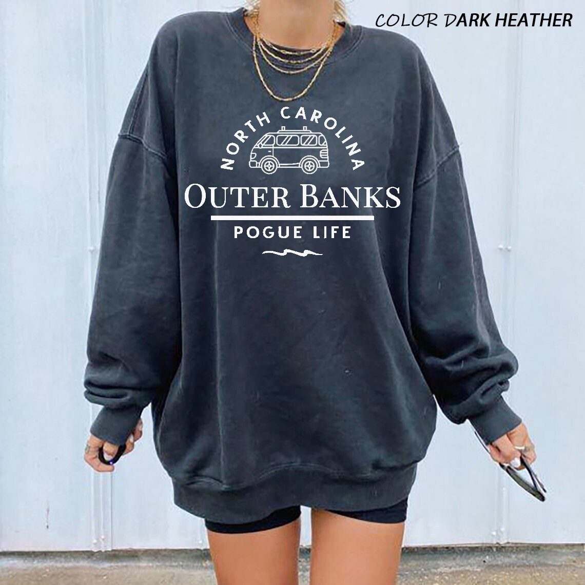 Outer Banks Crewneck Sweatshirt , Pogue Life North Carolina Shirt, Ou…